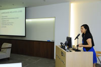 Talk by Ms. Linda Yeung
